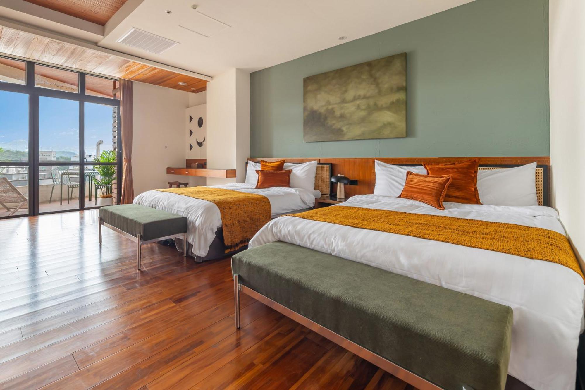 Sun Moon Lake Itathao Vacation Inn With Elevator Yuchi Exterior foto